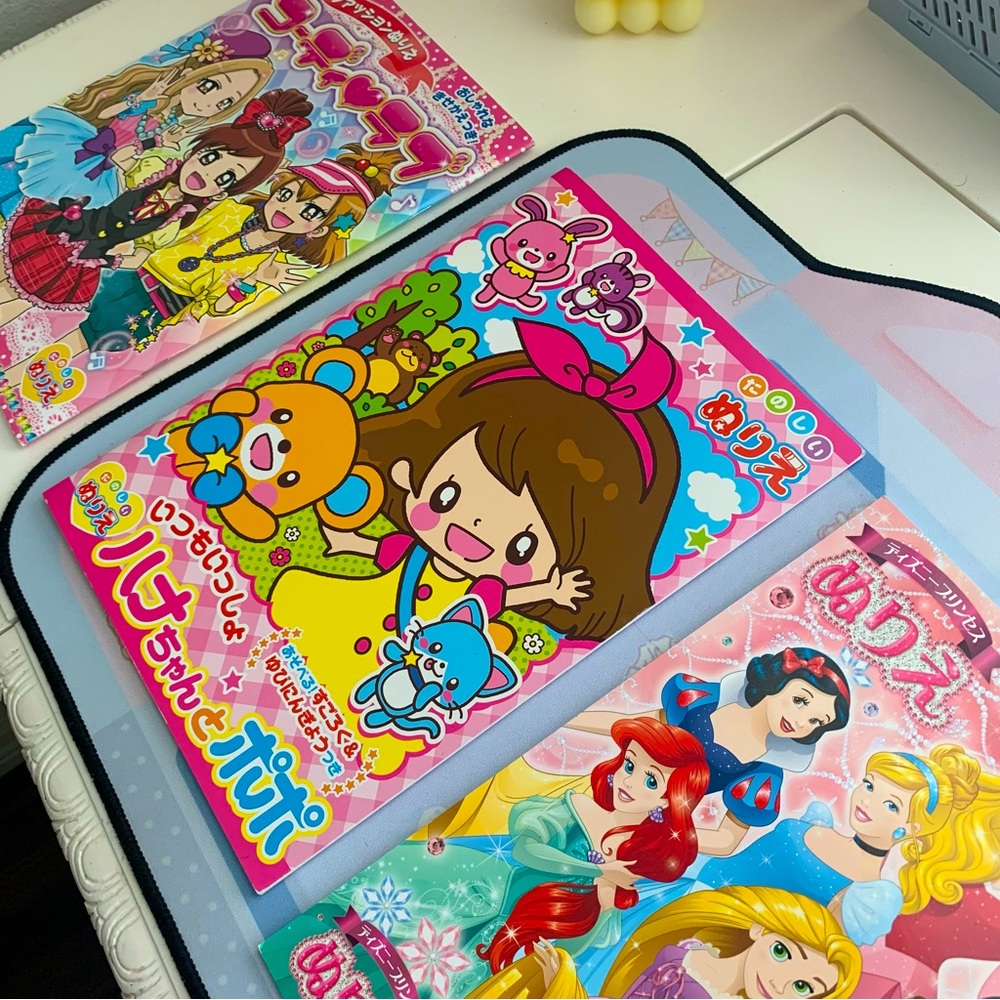 Kawaii Japanese Coloring Books